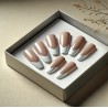 Press-On Nails french blanche