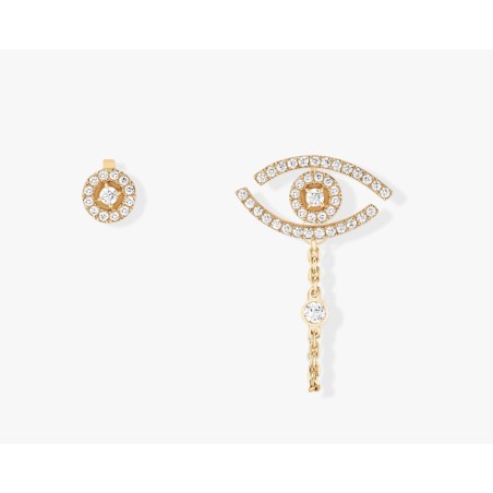 Boucles Lucky Eyes Pavées