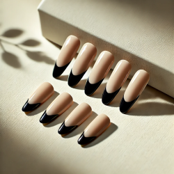 Press-On Nails french blanche