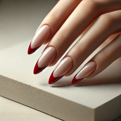 Press-On Nails french blanche