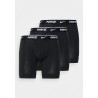 BOXER BRIEF LONG 3 PACK - Shorty - black